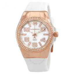 Cruise Quartz White Mother of Pearl Dial Ladies Watch
