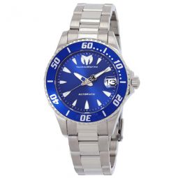 Manta Automatic Blue Dial Mens Watch
