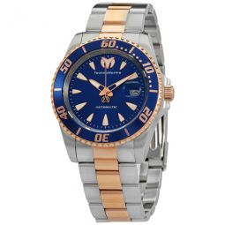 Sea Automatic / Manta Collection Blue Dial Mens Watch