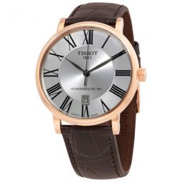 Carson Automatic Silver Dial Mens Watch