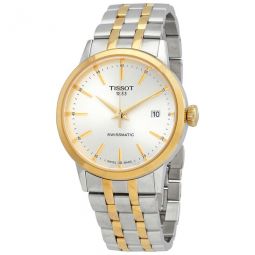Classic Dream Automatic Silver Dial Two-tone Mens Watch