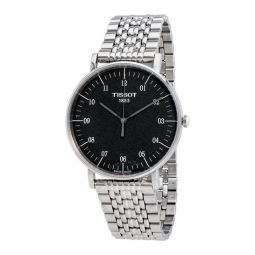 Everytime Black Dial Mens Watch