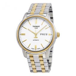 T-Classic Automatic III White Dial Mens Watch T0654302203100