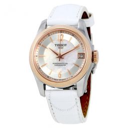 T-Classic Ballade Automatic Mother of Pearl Dial Ladies Watch
