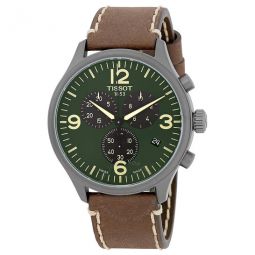 T-Sport Chronograph XL Olive Green Dial Mens Watch