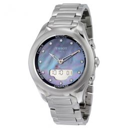 T-Touch Expert Solar Perpetual Alarm Chronograph Diamond Ladies Watch