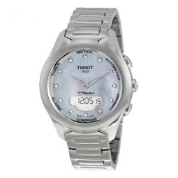 T-Touch Expert Solar Perpetual Alarm Chronograph Diamond Ladies Watch
