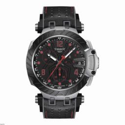 T-Race Marc Marquez Limited Edition Chronograph Quartz Black Dial Mens Watch