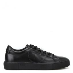 Mens Black Leather Gommini Sneakers, Brand Size 5 ( US Size 6 )