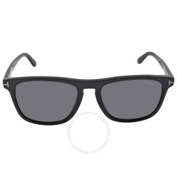 Gerard Polarized Smoke Rectangular Mens Sunglasses