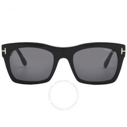 Nico Smoke Square Mens Sunglasses