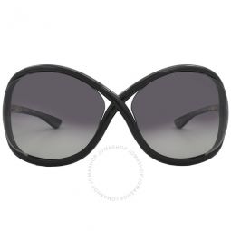 Whitney Smoke Polarized Butterfly Ladies Sunglasses