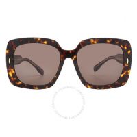 Dark Brown Square Ladies Sunglasses