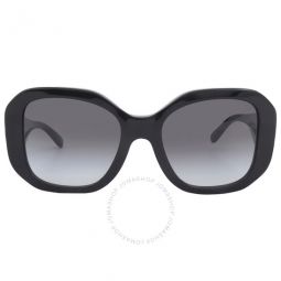 Gray Gradient Butterfly Ladies Sunglasses