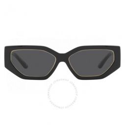 Grey Irregular Ladies Sunglasses