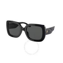 Solid Gray Butterfly Ladies Sunglasses