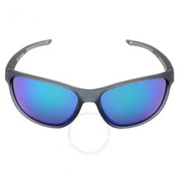 Green Multilayer Oval Unisex Sunglasses