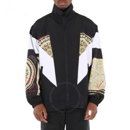 Mens Barocco Mosaic-print Oversized Jacket, Brand Size 48 (US Size 38)