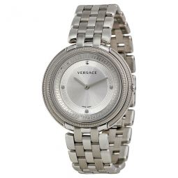 Thea Silver Dial Stainless Steel Ladies Watch