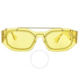 Yellow Geometric Unisex Sunglasses