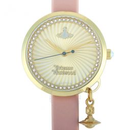 Bow Champagne Dial Ladies Watch