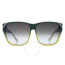 X Linda Farrow Grey Cat Eye Unisex Sunglasses