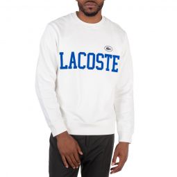 Flocked Logo Fleece Sweatshirt, Brand Size 8 (3XL)