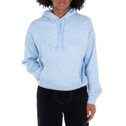 Relaxed Fit Floral Print Cotton Hoodie, Brand Size 6 (X-Large)