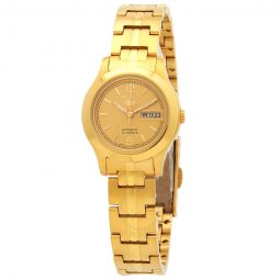 5 Automatic Gold Dial Ladies Watch