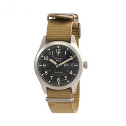 5 Sports Automatic Black Dial Mens Watch