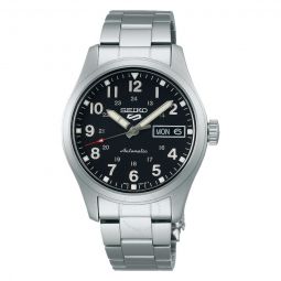5 Sports Automatic Black Dial Unisex Watch
