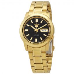 Automatic Black Dial Mens Watch