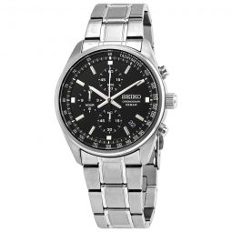 Chronograph Quartz Black Dial Mens Watch
