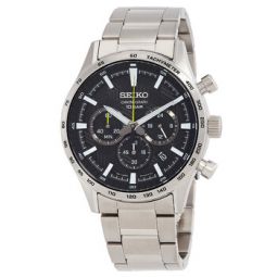 Chronograph Quartz Black Dial Mens Watch