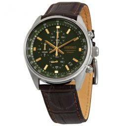 Chronograph Quartz Green Dial Mens Watch