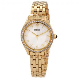 Essentials Quartz Silver Dial Ladies Watch