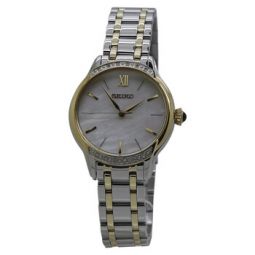 Quartz Cream Dial Ladies Watch