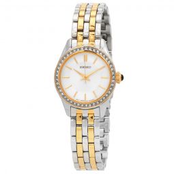 Quartz White Dial Ladies Watch