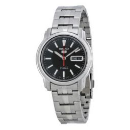 Series 5 Automatic Black Dial Stainless Steel Watch