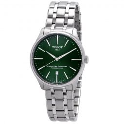 Chemin Des Tourelles Automatic Green Dial Mens Watch
