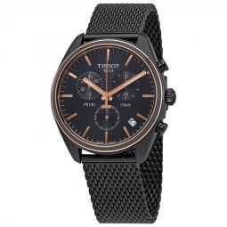 PR 100 Chronograph Black Dial Mens Watch