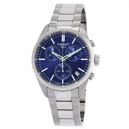 PR 100 Chronograph Quartz Blue Dial Mens Watch T1504171104100