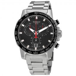 Supersport Chronograph Quartz Black Dial Mens Watch