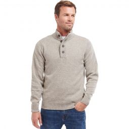 Patch Half-Zip Sweater - Mens