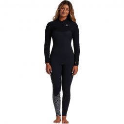 4/3mm W Furnace Comp Chest-Zip Full Wetsuit - Womens