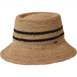 Ellee Straw Bucket Hat - Womens