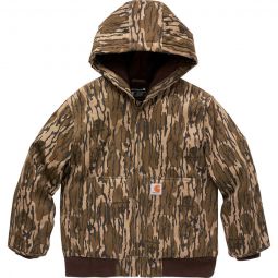 Canvas Insulated Hooded Jacket - Boys