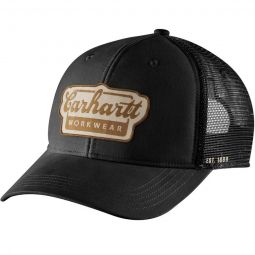 Rugged Flex Twill Mesh-Back Script Patch Cap