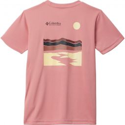 Fork Stream Short-Sleeve Graphic Shirt - Girls