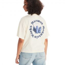 Circle Heavyweight Pocket Short-Sleeve T-Shirt - Womens
